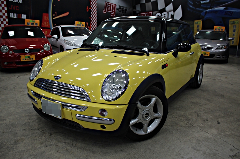 2002年 MINI COOPER 1.6 女用車 里程實跑11萬多