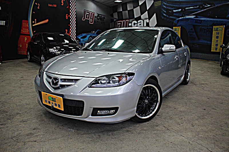 2008年 Mazda3 2.0s 末代小改款 里程跑少 好貸款