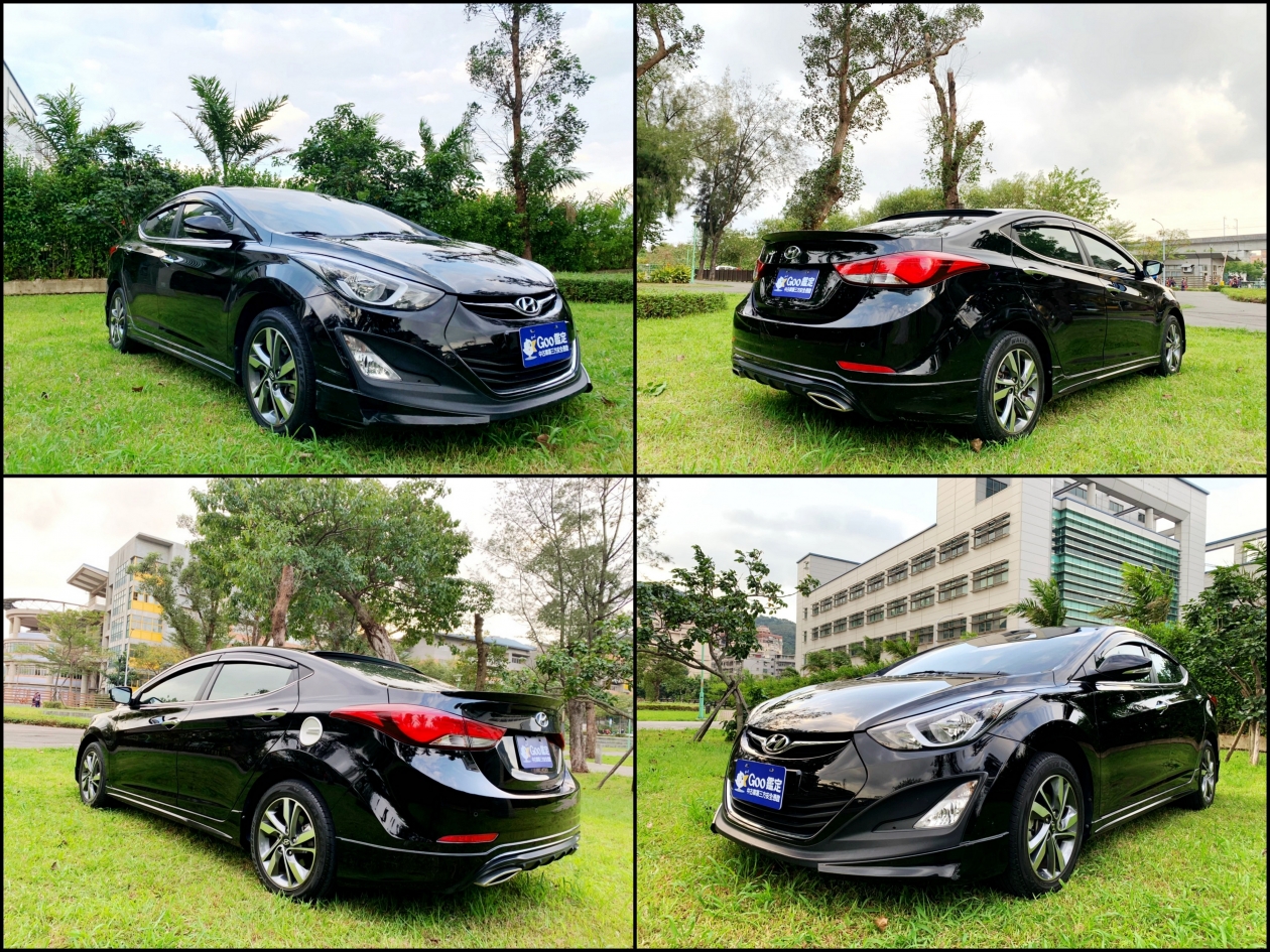 2015年式 現代 Elantra 小改款EX旗艦版 天窗 安卓大螢幕 空力套件