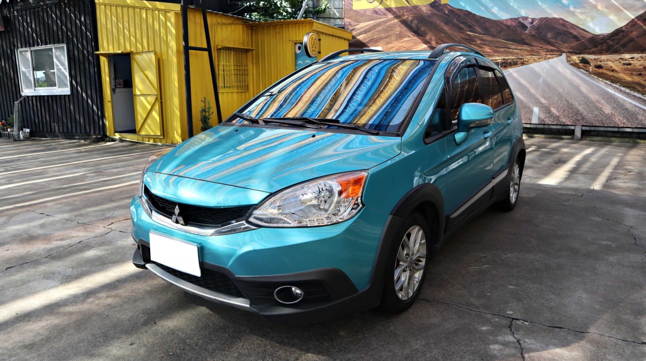 2016年 Mitsubishi Colt Plus 藍色 三菱中古車