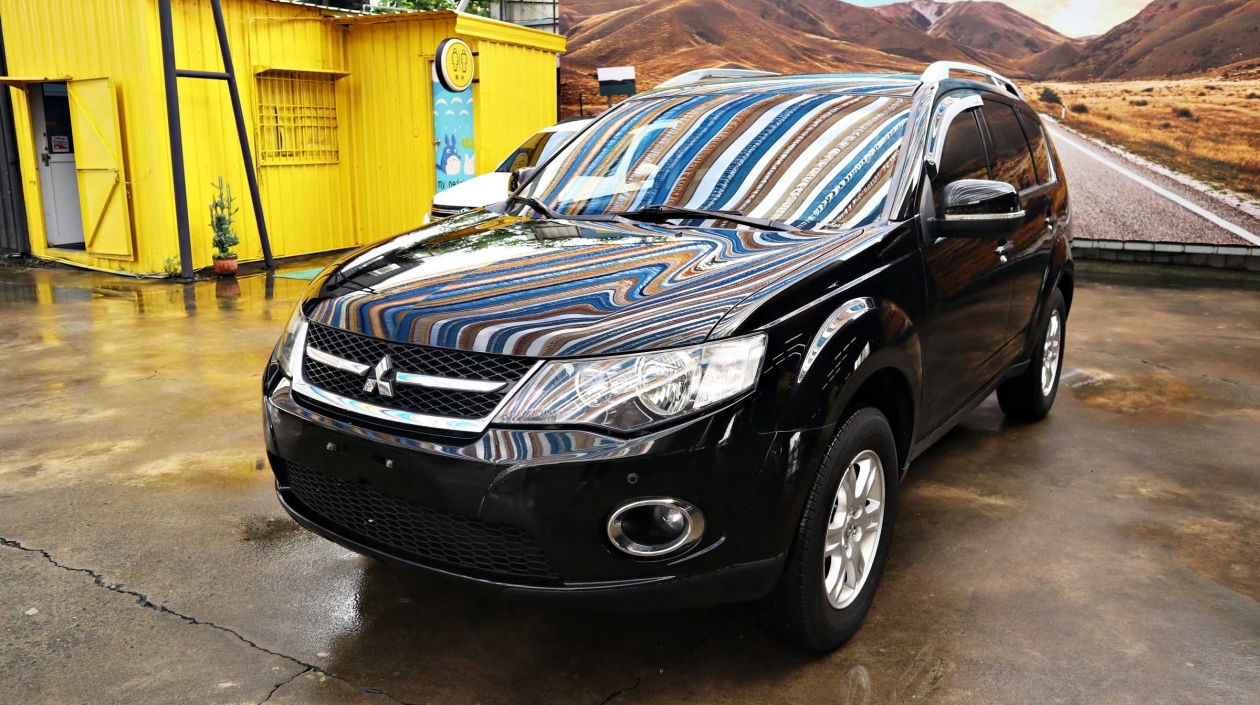 2010年 Mitsubishi Outlander 黑色 三菱中古車