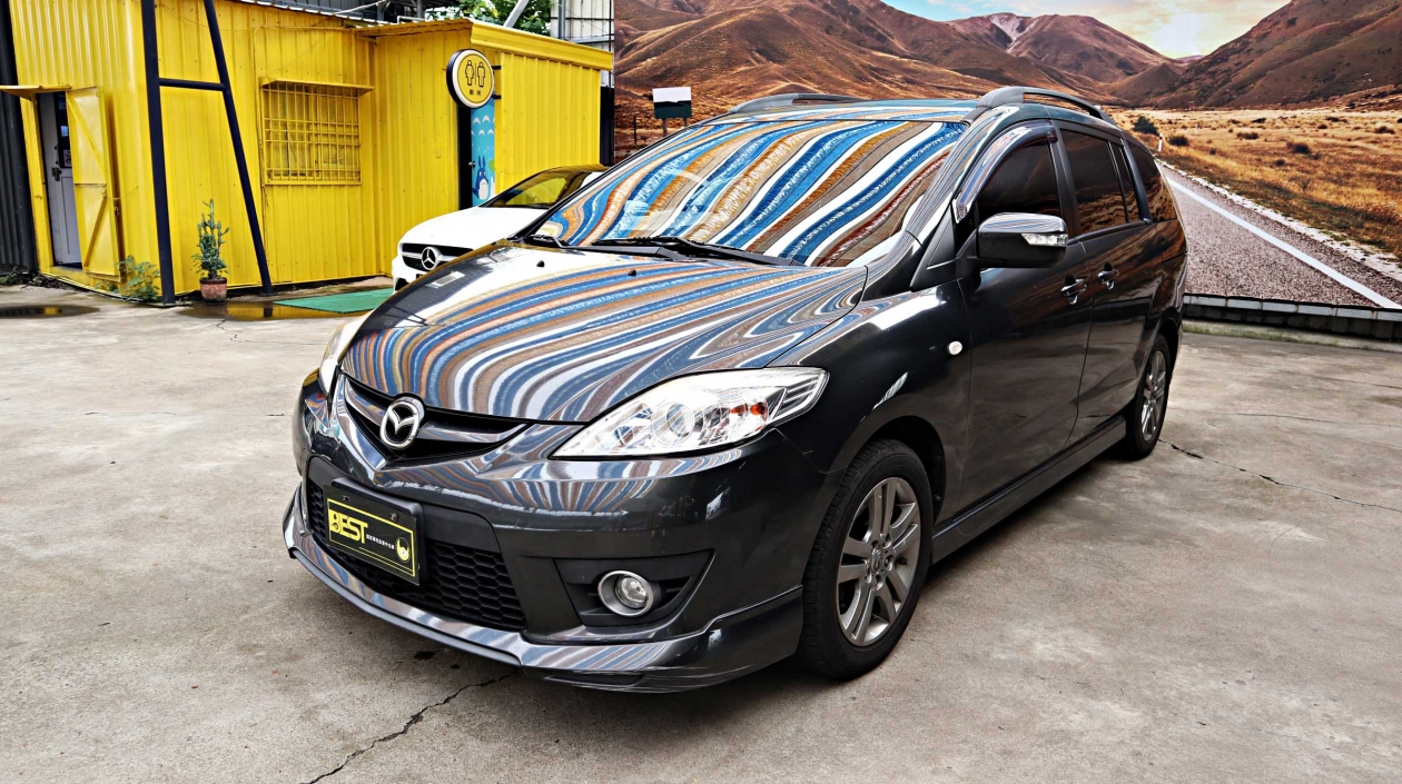 2011年 Mazda 5 灰色 馬自達中古車