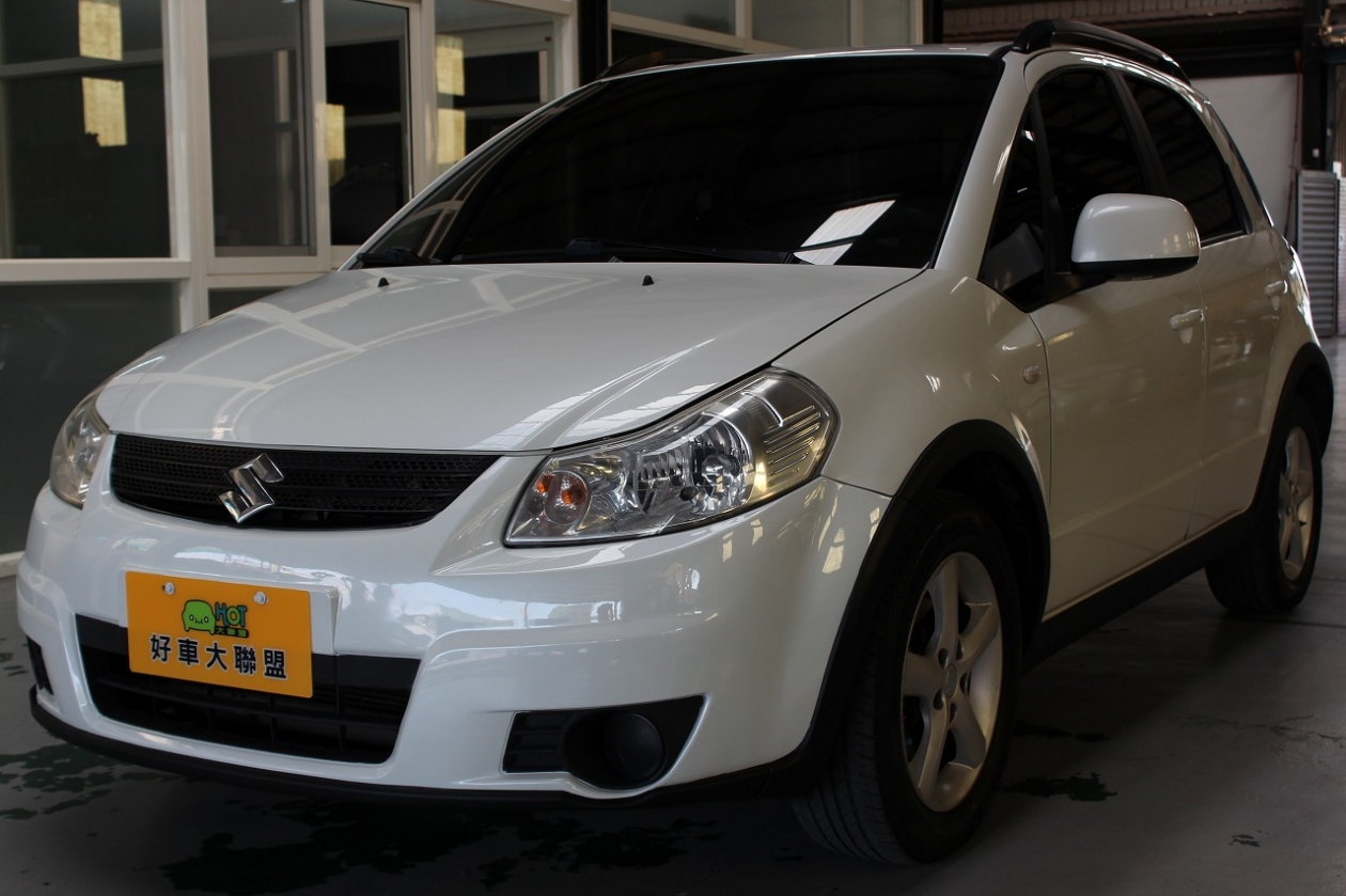 2009 SX4 1.6 白 日本原裝進口 免鑰匙 摸門 便利掀背 安全實用