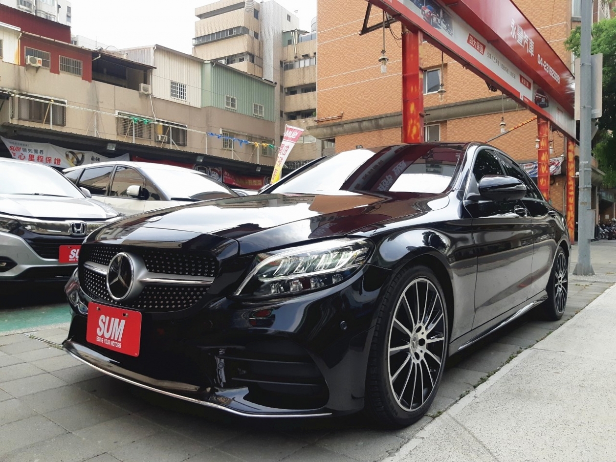 C300 總代理 摸門 電尾 電動椅 環景 車道偏移 天窗 IK可全貸 低利率