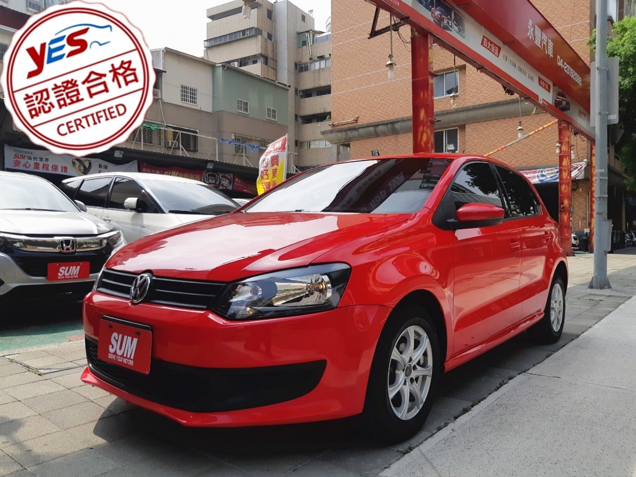 POLO 衛星導航 倒車顯影 TV  女用小車 代步車首選 實車實價 絕無欺瞞