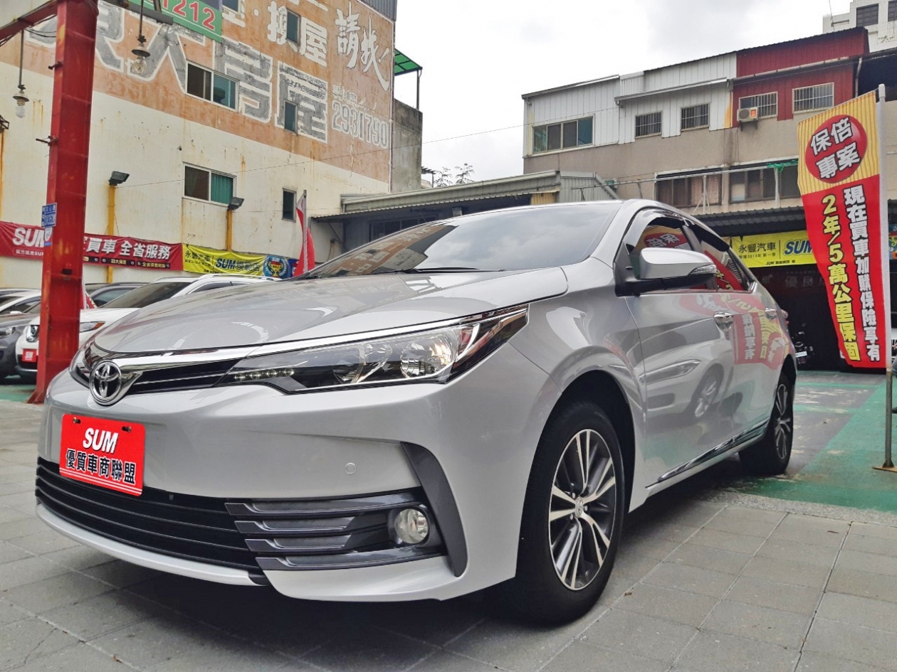 18   Corolla Altis 銷售長青冠軍車  i-key一鍵啟動 全額貸 低利