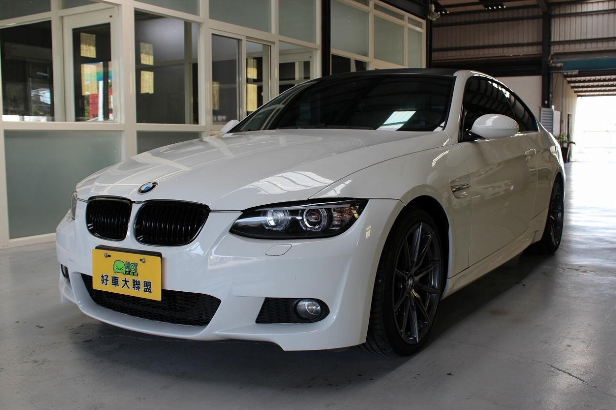 2009年 BMW 335i 白 3.0  E92  CI  雙門  天窗  HID頭燈