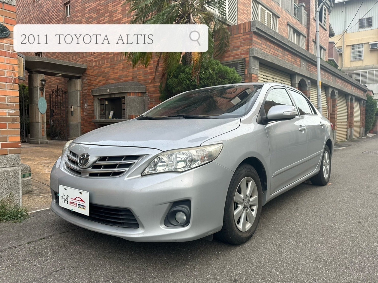 2011 TOYOTA ALTIS