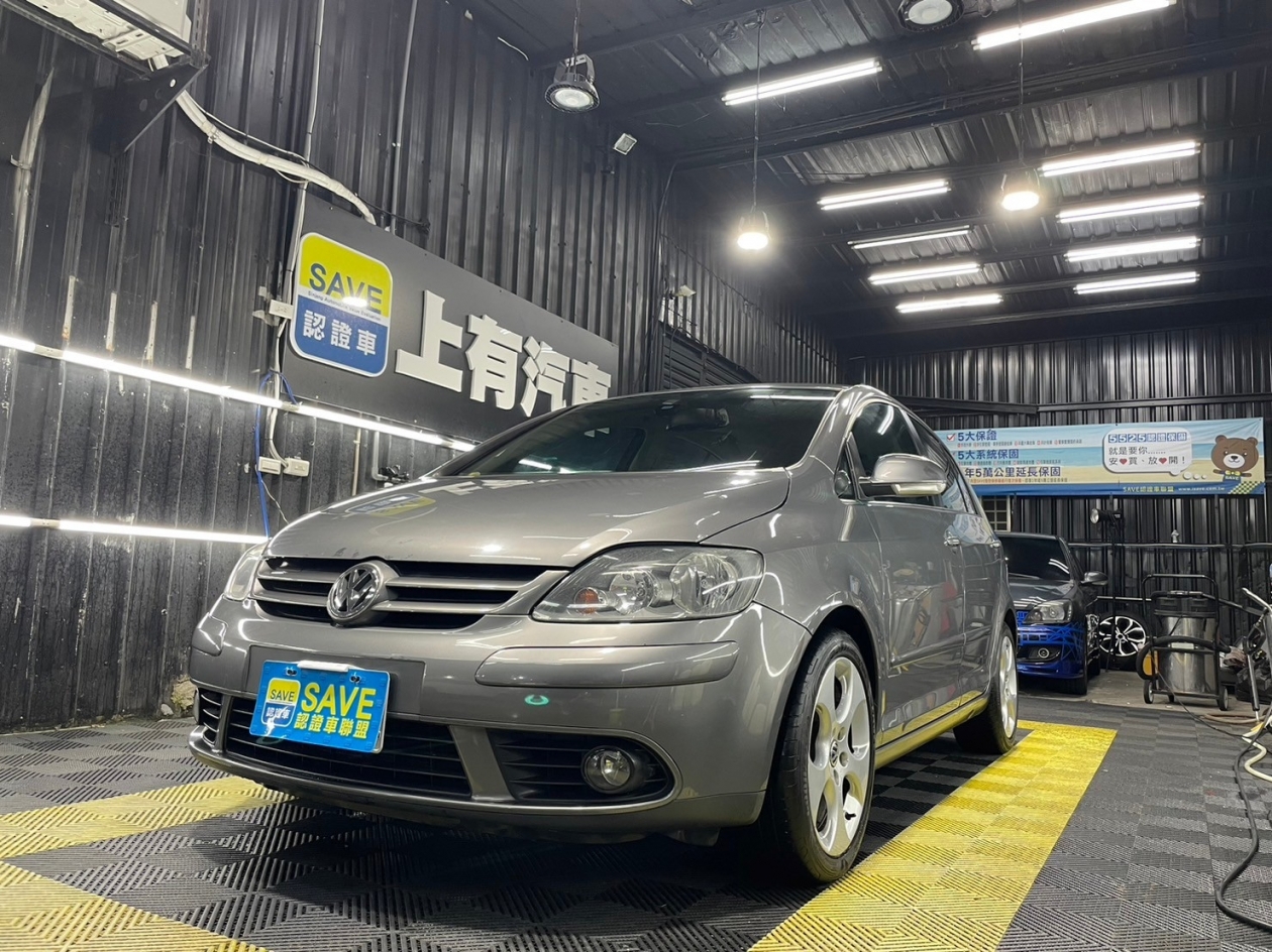 《上有SAVE認證車 Google五星評價》2008 GOLF PLUS 2.0L 柴油 認證無待修