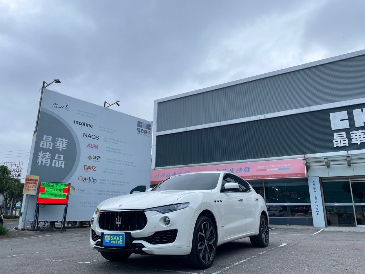 《上有SAVE認證車 Google五星評價》2017Maserati Levante一手認證僅跑8萬