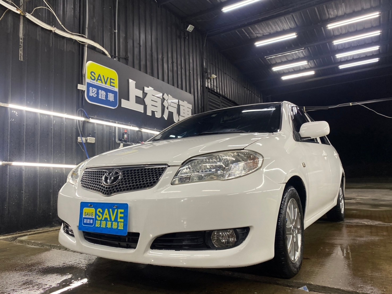 《上有SAVE認證車 Google五星評價》2009 TOYOTA VIOS一手女用認證實跑15萬無
