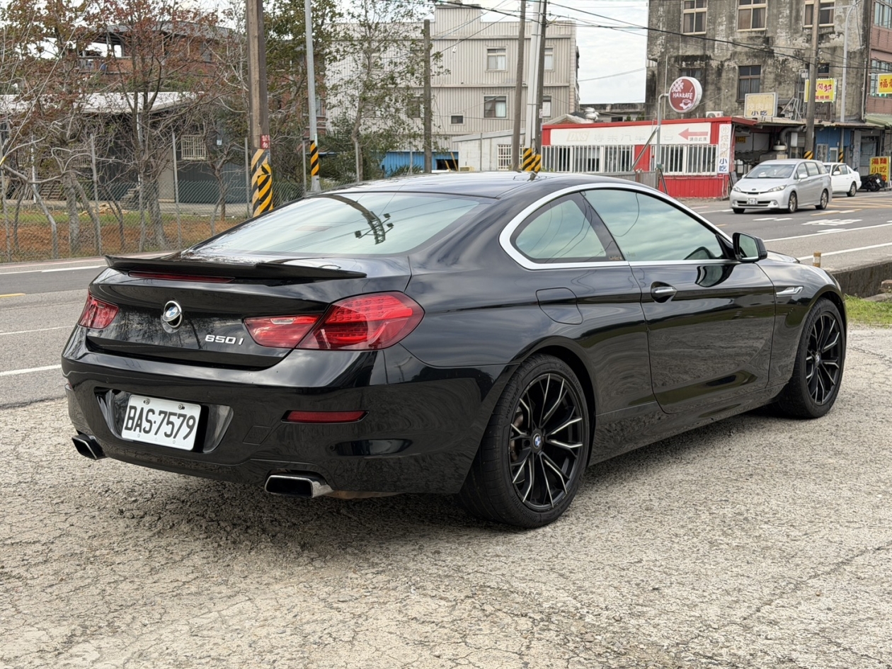 2012 年式 BMW 650i Coupe F13跑少無待修 漏油漏水已整備