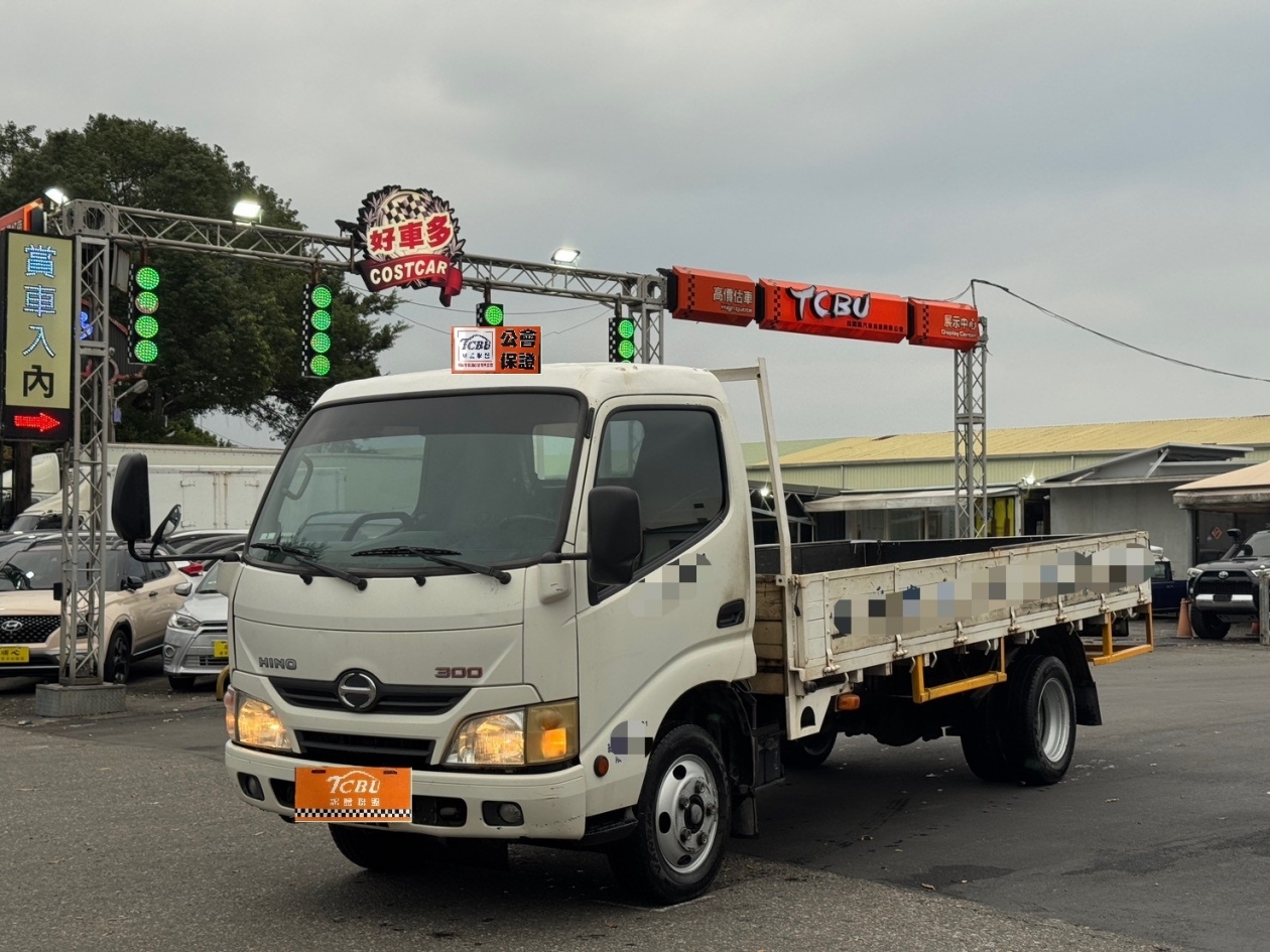 2014 Hino300 14.5呎 跑42萬 售73.8萬